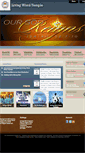 Mobile Screenshot of livingwordtemple.org
